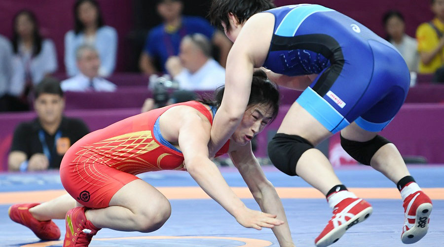 摔跤U20亚锦赛——中国队收获2金2银4铜