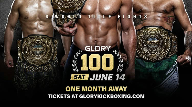 由于门票销售不佳Glory荣耀格斗100期两天比赛变一天