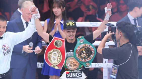中谷润人第六回合TKO西田凌佑,那须川天心继续不败
