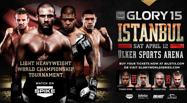 GLORY15：轻重量级冠军4人赛对阵表出炉